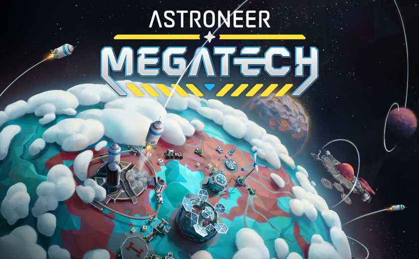 Astroneer Megatech - Key Art
