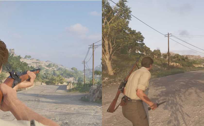 Praecisione Sniper and Forzuni Knife in Mafia: The Old Country